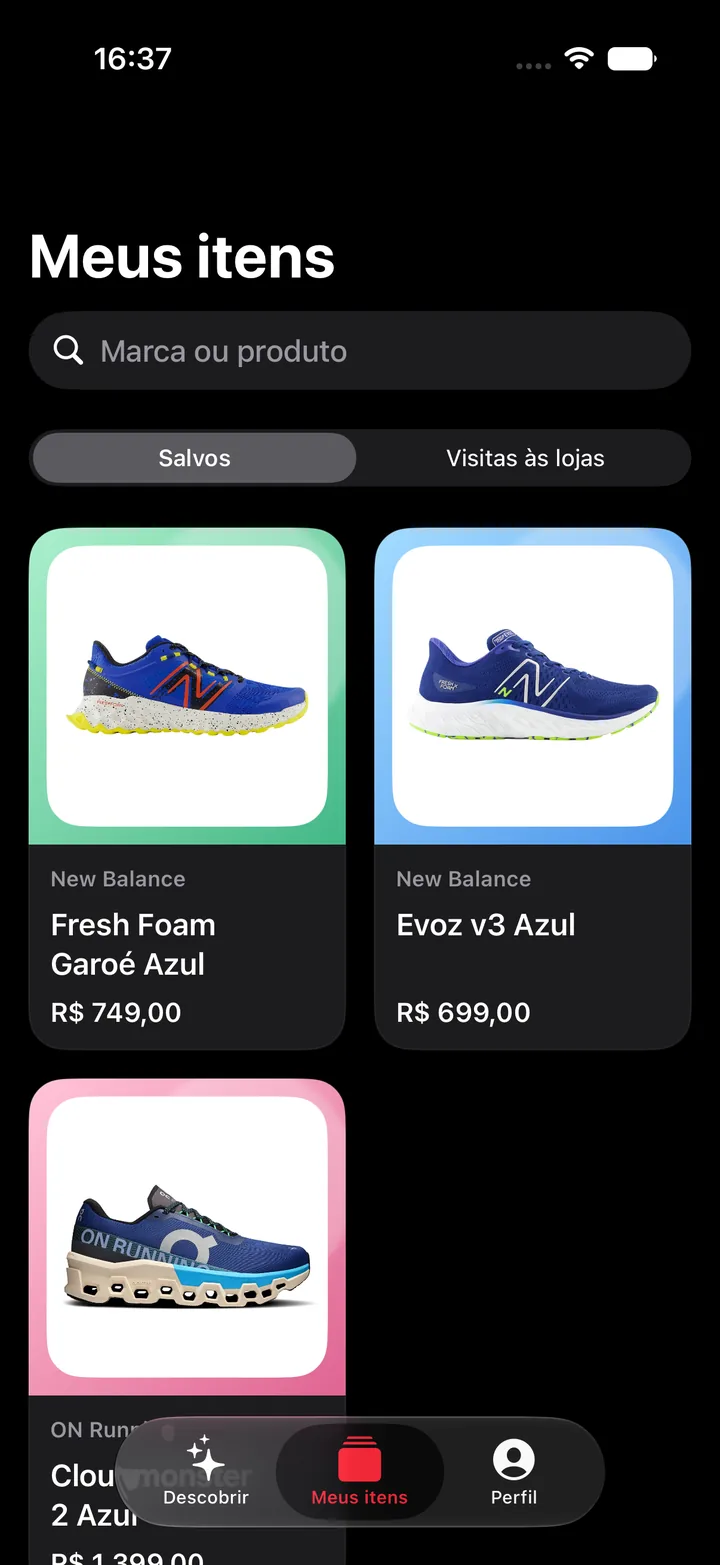 Achadi em modo escuro